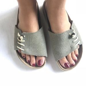 Birkenstock Papillo Sandals Sage Green Size 40